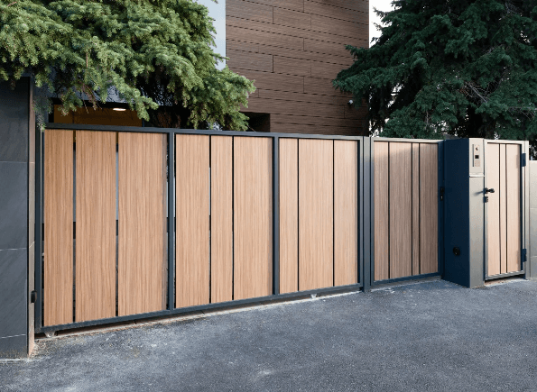 Portail design installé par Techni Fermetures Mulhouse